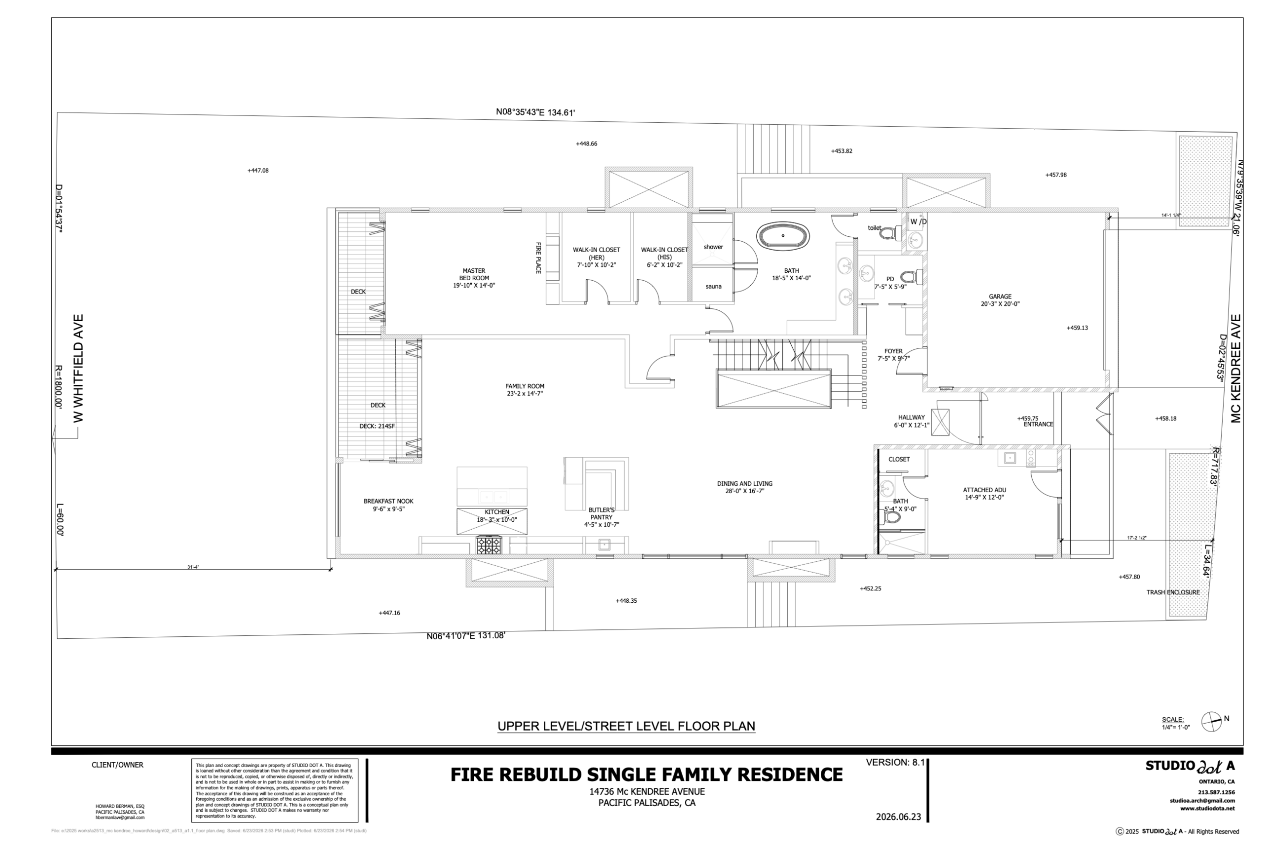 Level 1 floor plans